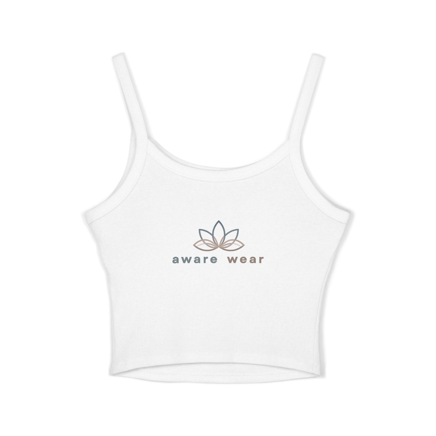 Inhale the future-Exhale the past Women's Yoga Spaghetti Strap Tank Top