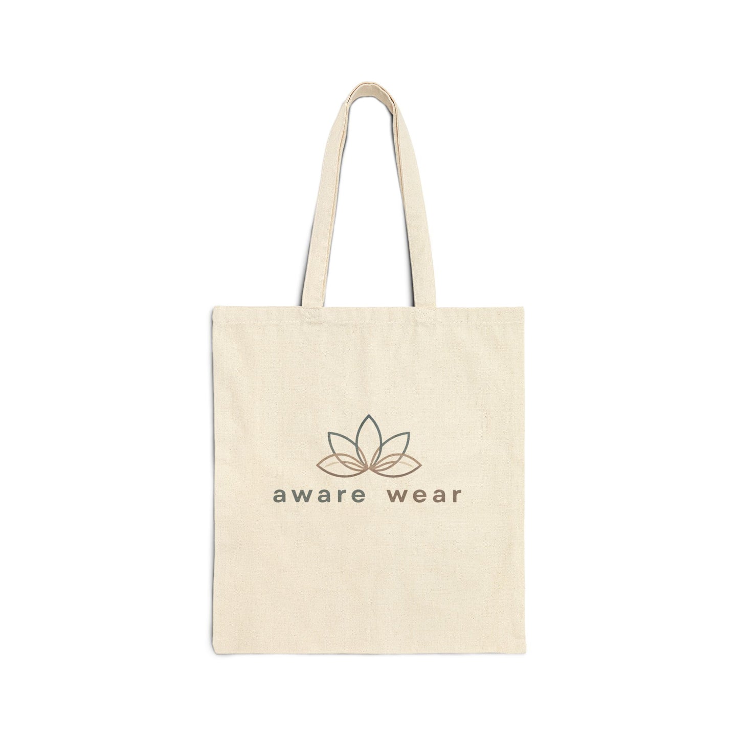 Aware wear 'Brand', Cotton Canvas Yoga accessories Tote Bag
